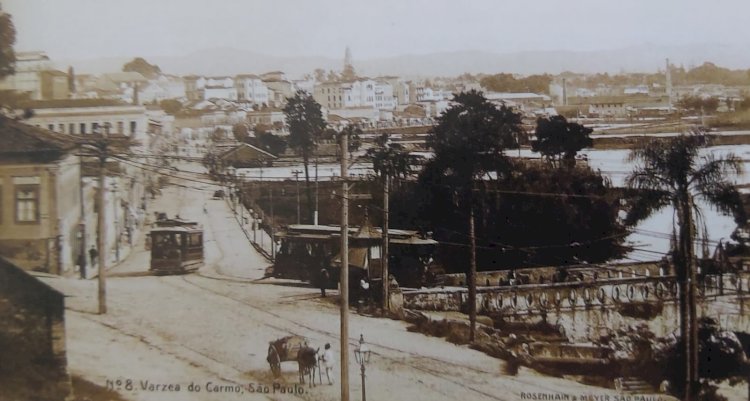 1910 - Rua 25 de Março e Várzea do Carmo (São Paulo)