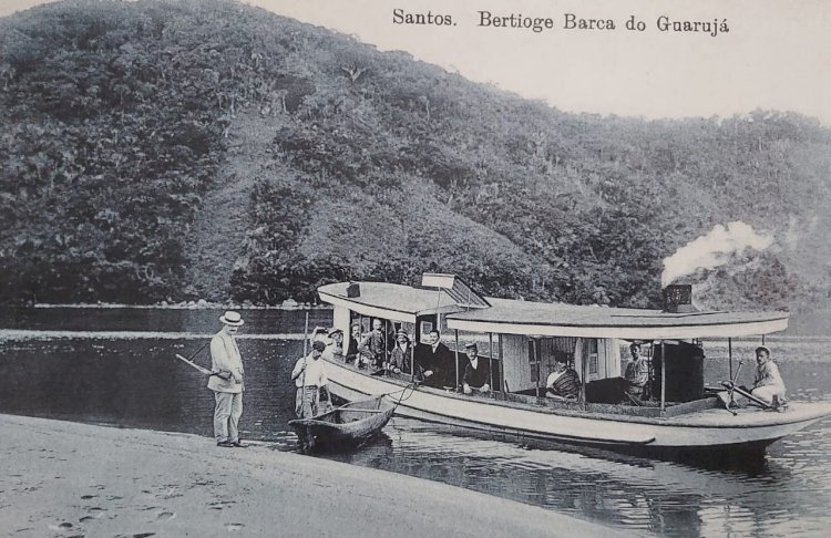 1905 - Barca do Guarujá - Bertioga