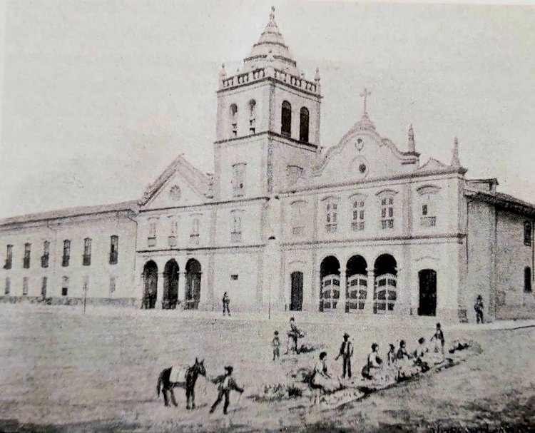 1854 - Quitandeiras no Pátio do Carmo (SP)