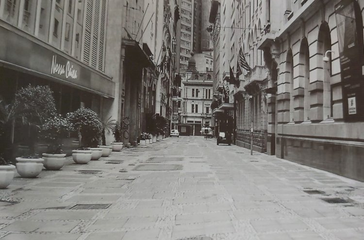 1887 - Rua do Comércio, atual Rua Álvares Penteado (Sp)