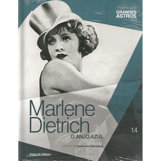 Compre aqui o Dvd - O Anjo Azul - Marlene Dietrich - Coleção Folha Grandes Astros # 14