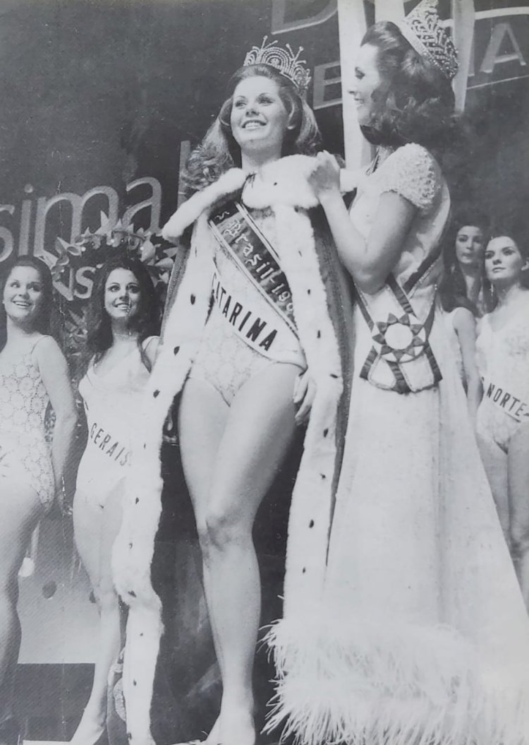 1969 - Vera Fischer, miss Brasil