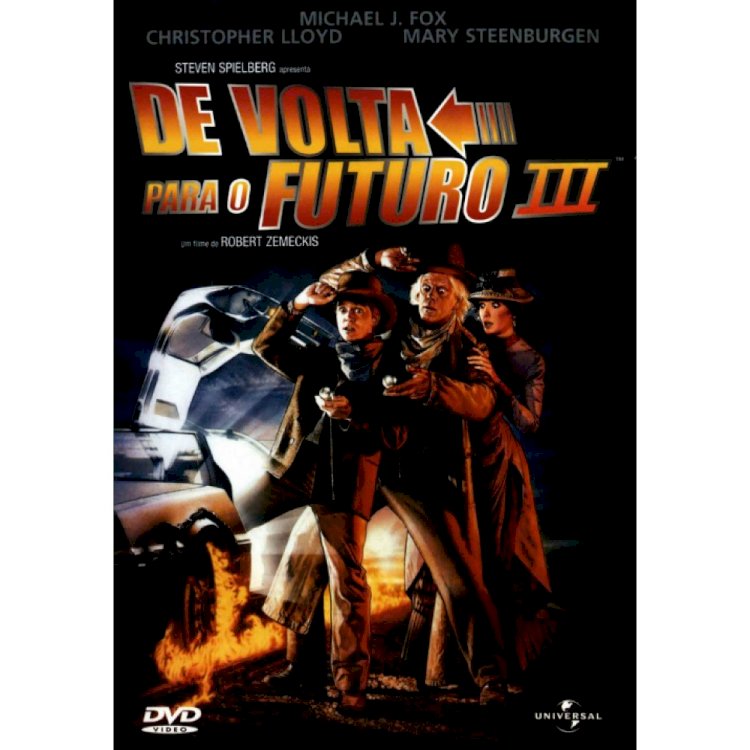 Compre aqui o Dvd - De Volta para O Futuro 3, Michael J. Fox, Christopher Lloyd