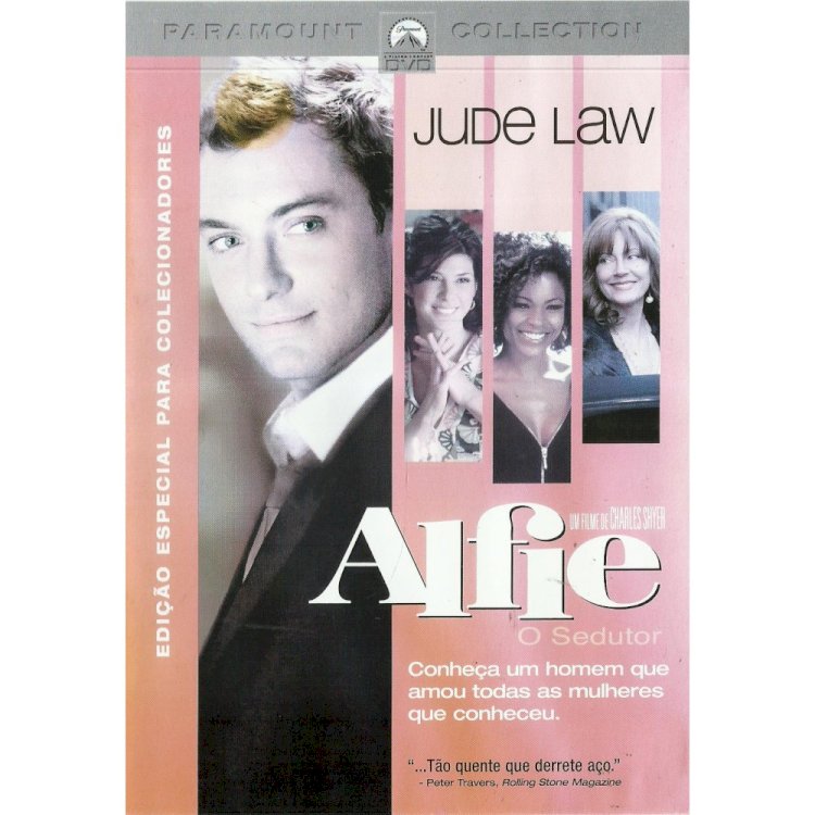 Compre aqui o Dvd - Alfie O Sedutor, Jude Law