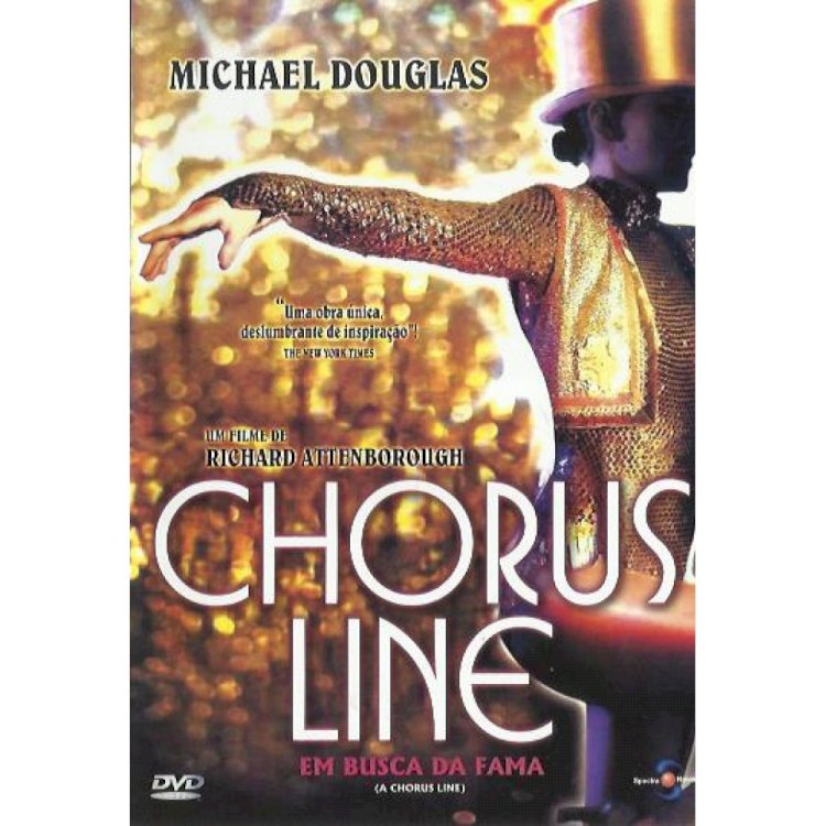 Compre aqui o Dvd - Chorus Line - Em Busca da Fama, Michael Douglas