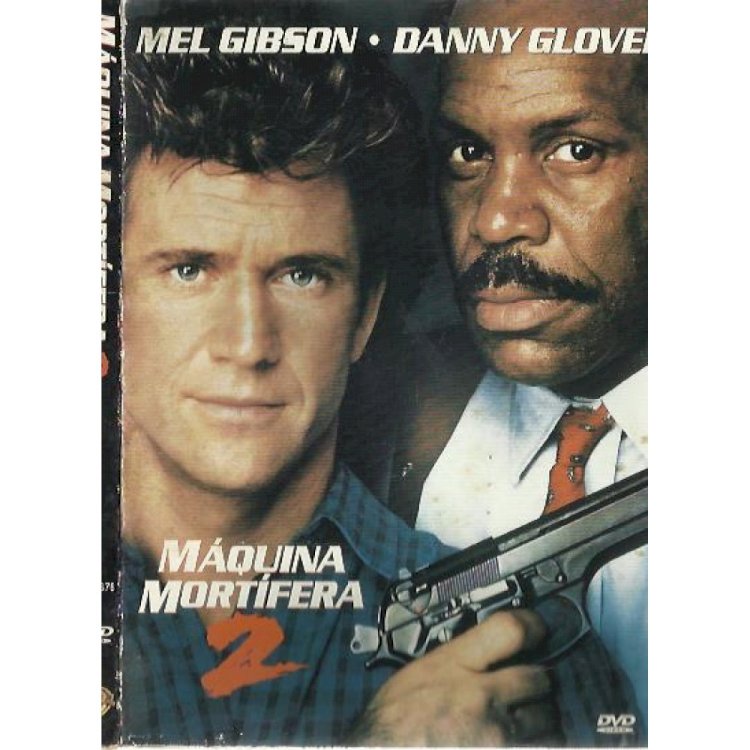 Compre aqui o Dvd - Máquina Mortífera 2 - Mel Gibson, Danny Glover