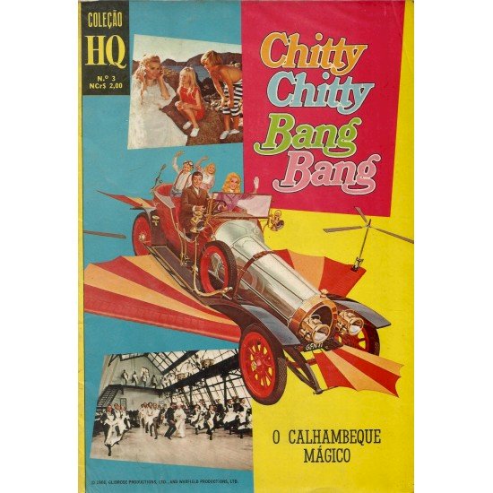 Compre aqui o Gibi - Coleção HQ 3 - Chitty Chitty Bang Bang O Calhambeque Mágico