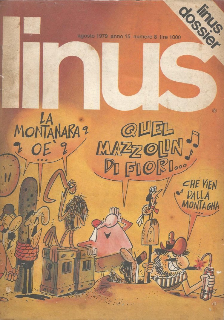 Compre aqui o Gibi - Linus Numero 8 - Agosto 1979 (Em Italiano)