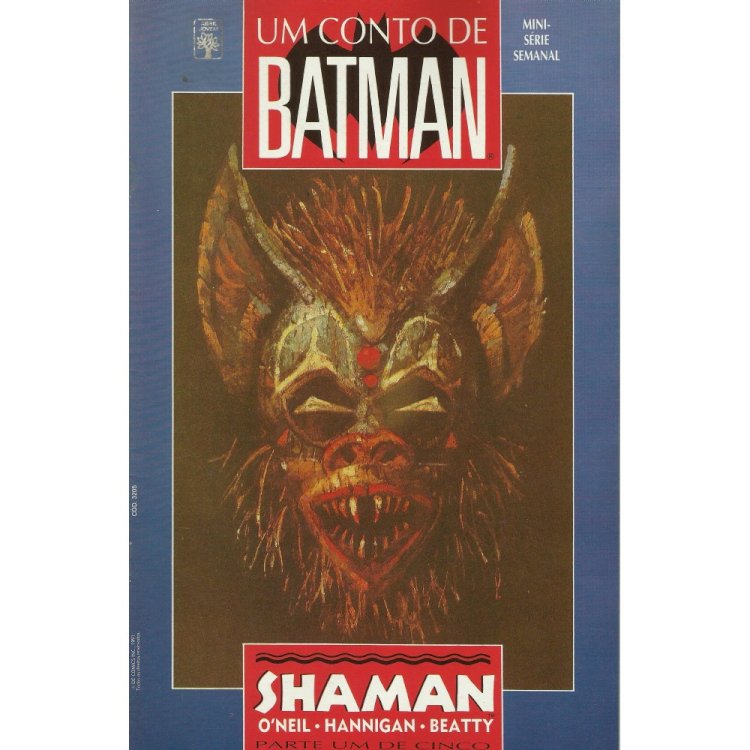 Compre aqui o HQ Um Conto de Batman - Shaman Minissérie Em 5 Edições, Frank Miller (Frete Grátis)