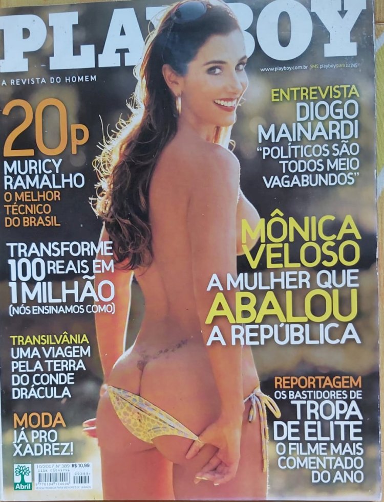Compre aqui a Playboy 389 Mônica Veloso