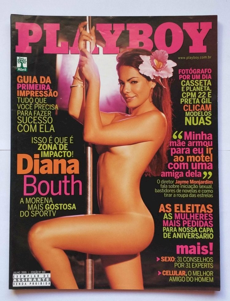 Compre aqui a Playboy 360 Diana Bouth