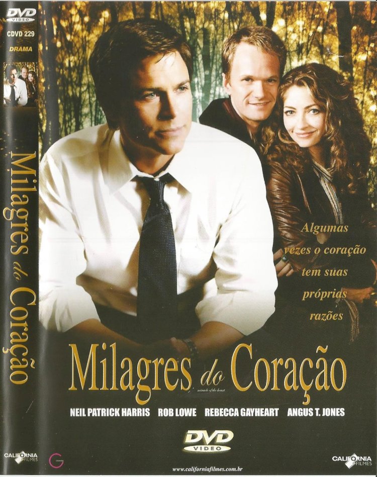 Compre aqui o Dvd Milagres do Coração - Neil Patrick Harris, Rob Lowe