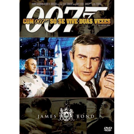 Compre aqui Dvd 007 James Bond- Só se Vive Duas Vezes, Sean Connery