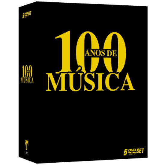 Compre aqui o Dvd 100 Anos de Música