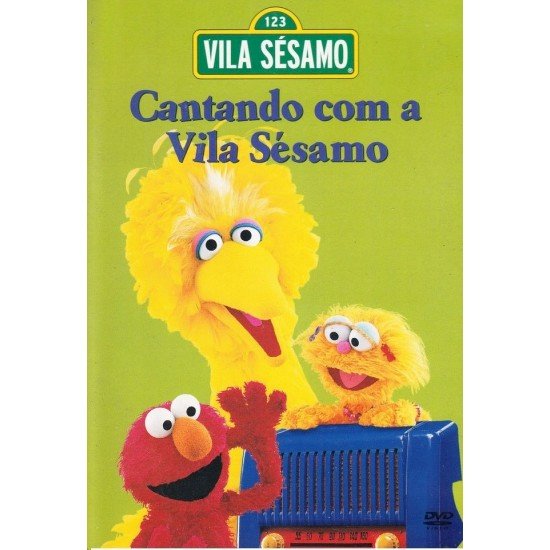Compre o Dvd 123 Vila Sésamo Cantando com a Vila Sésamo
