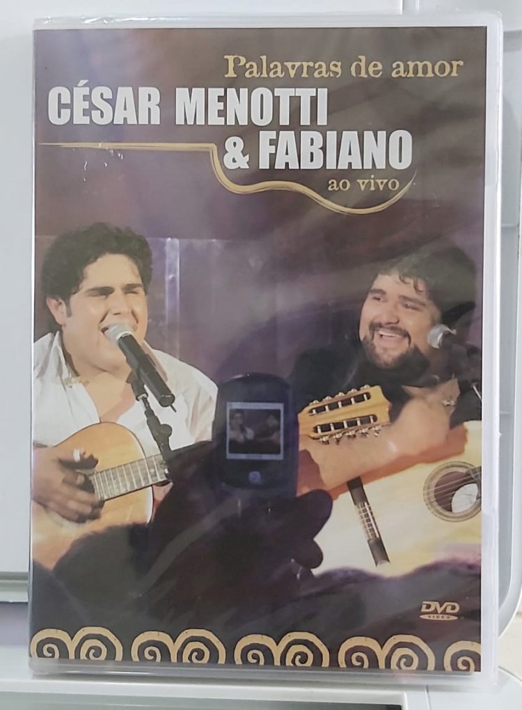 Compre o Dvd Cesar Menotti & Fabiano Ao Vivo - Palavras de Amor