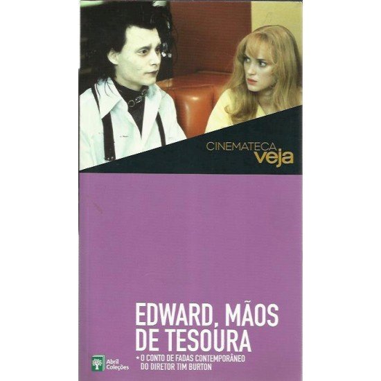 Compre aqui Dvd Cinemateca Veja - Edward, Mãos de Tesoura - Johnny Depp, Tim Burton