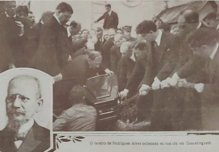 1919 - O Brasil perdeu a 16 do corrente um dos seus mais ilustres estadistas: Rodrigues Alves
