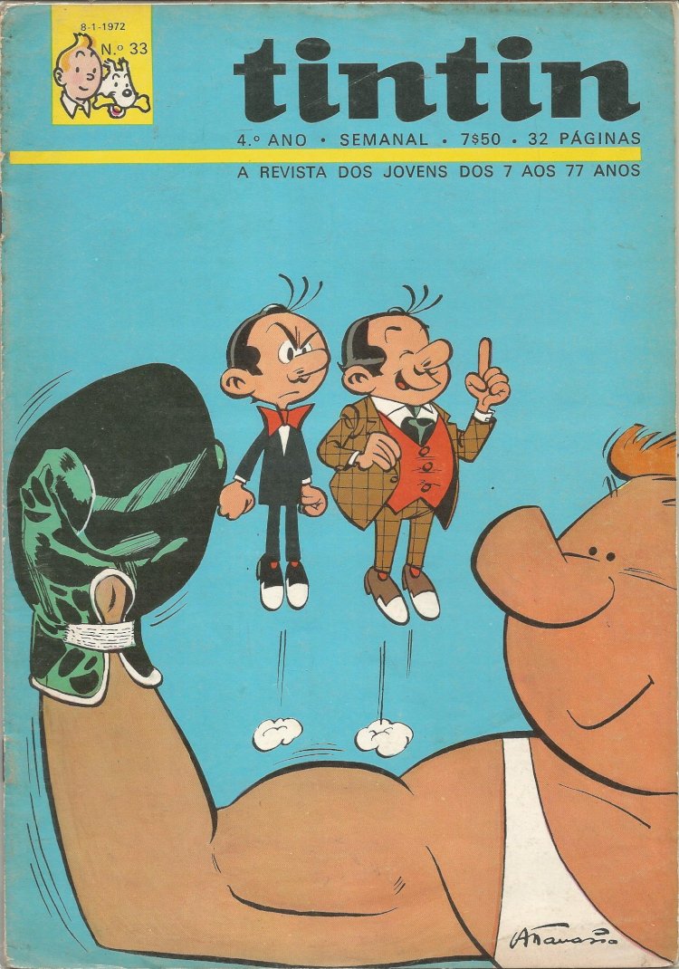 Compre aqui o Hq Tintin Numero 33, Hergé (1973)
