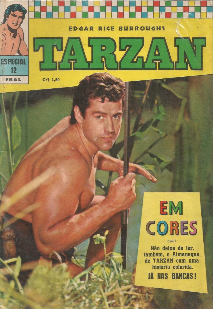 Compre aqui o Gibi Tarzan Num 12 Em Cores, Edgar Rice Burroughs