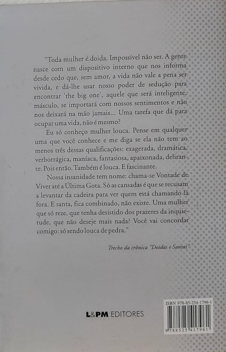 Doidas e Santas, Martha Medeiros, Editora LPM