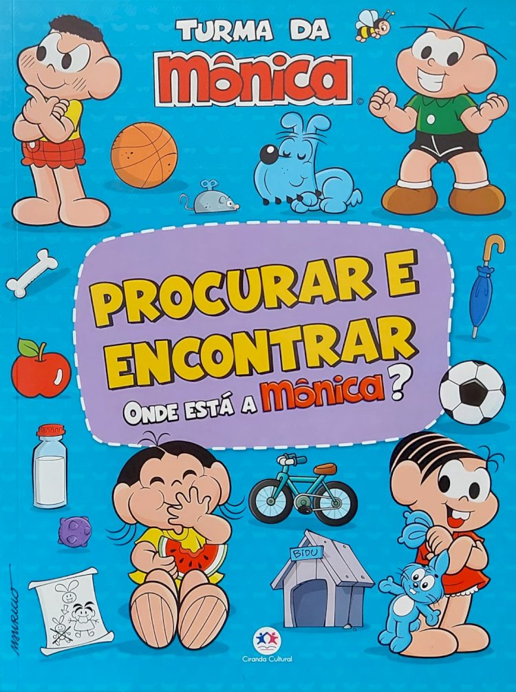 Procurar e Encontrar, Onde Está a Mônica?, Mauricio de Souza