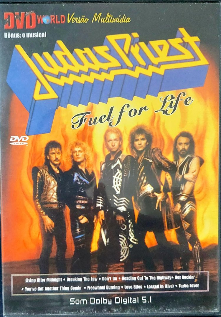 Dvd Judas Priest, Fuel For Life