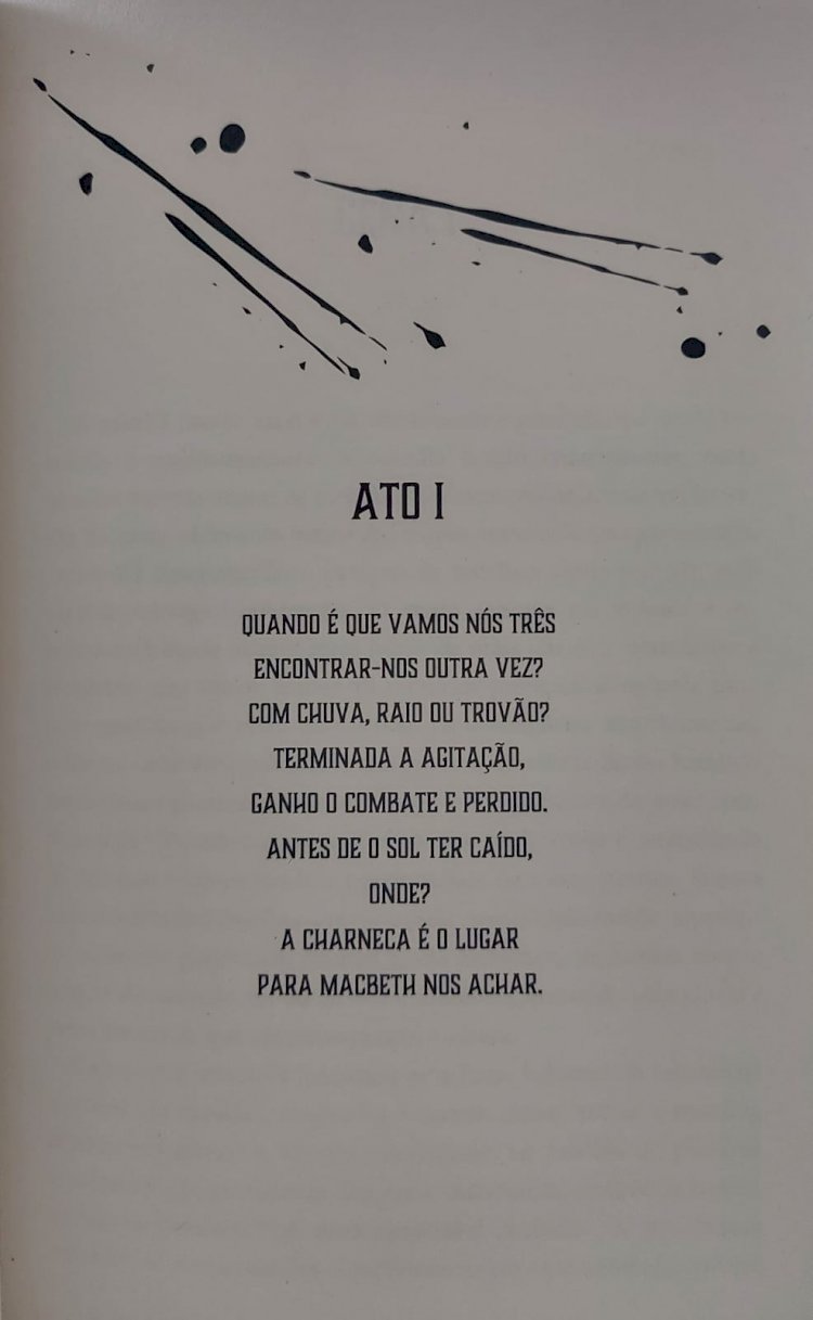 Macbeth, William Shakespeare, Texto Adaptado por Julio Emilio Braz