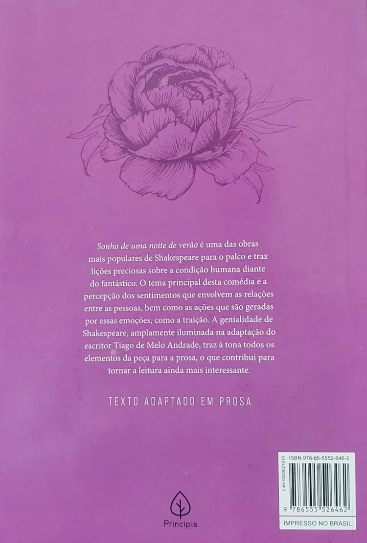 Sonho de Uma Noite de Verão, William Shakespeare, Texto Adaptado por Julio Emilio Braz